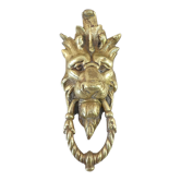 Heurtoir de porte en Bronze tete de Lion