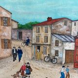 An old village of Jacques Hara XXth