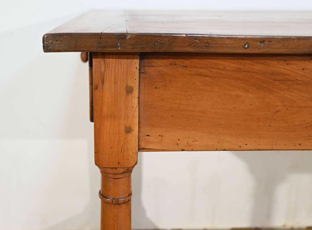 Property Farm Table in Cherry, Louis XIV style – Early 19th century
