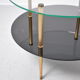 Table basse ronde 1970