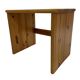 Tables d'appoint gigognes en bois de pin vintage, ensemble de 3