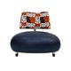 Pallone Armchairs by Roy de Scheemaker, Leather & Fabric, 1989