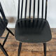 Série de 3 chaises 1950 1960