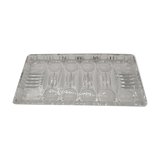 Serving dish in crystal design vintage 60s/70s