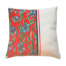 Cushion, fabric print art, year 70