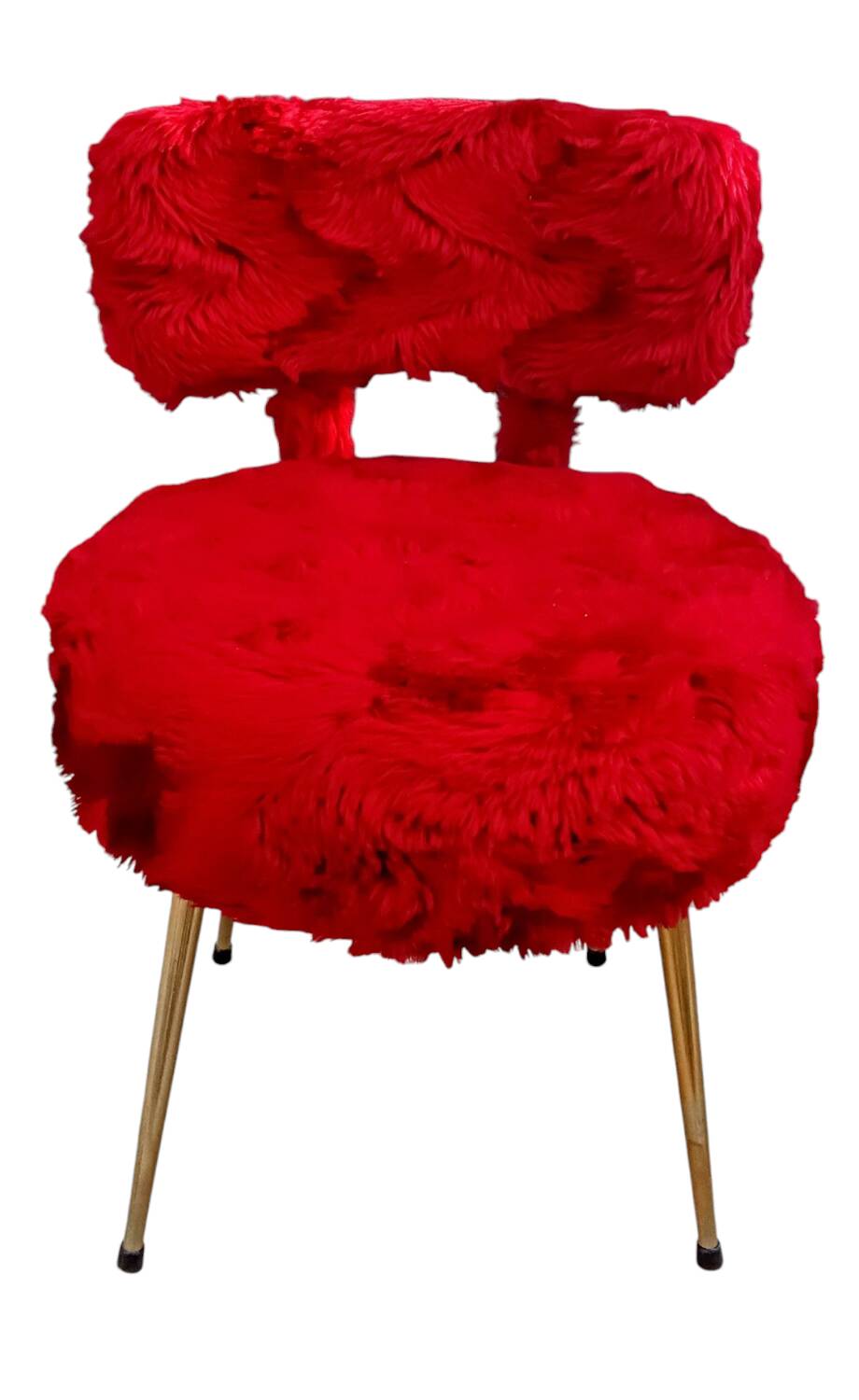 Pair of Pelfran furry chairs 1970