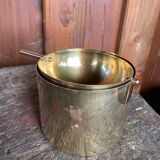 Vintage brass ashtray "Arne Jacobsen", Cylinda-Line 1980/1982