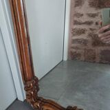 Large mirror in baroque rocaille rococo style