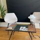 Pair of armchairs by airborne