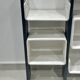 Large fiber and wood  shelf