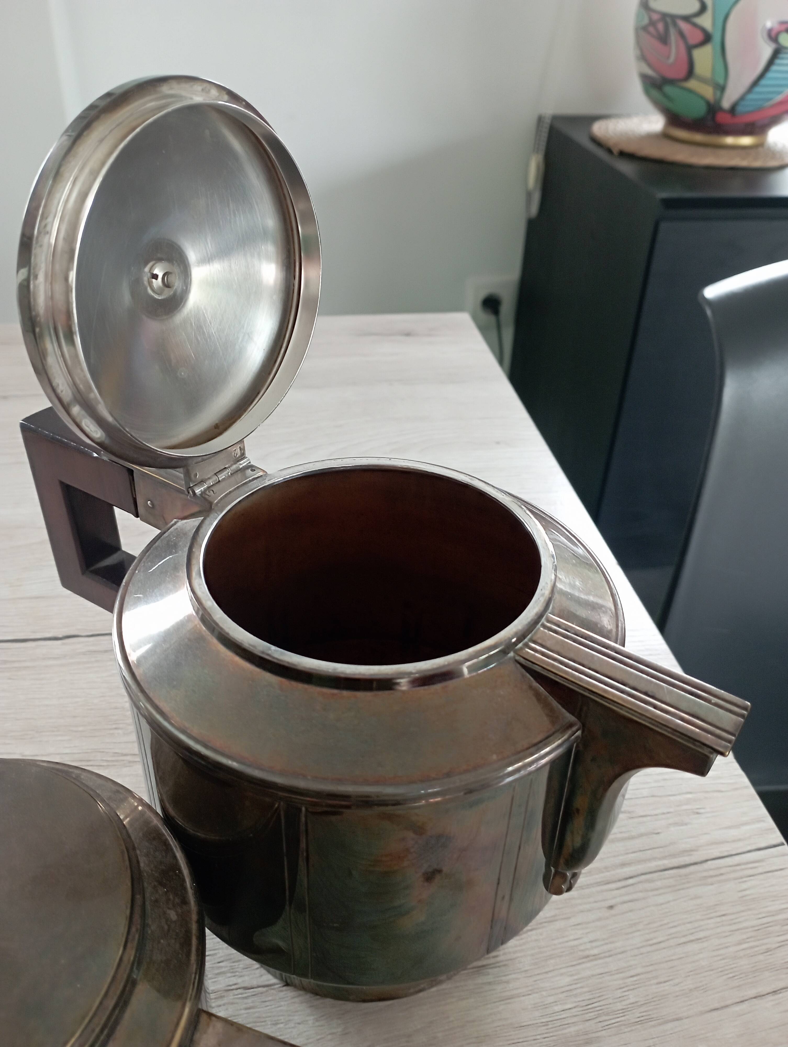 Art Deco tea service, 4 pieces