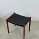 Danish teak ottoman by Niels Otto Møller, Model 80, 1960s