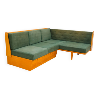 Mid century corner folding sofa, Czechoslovakia, 1960´s