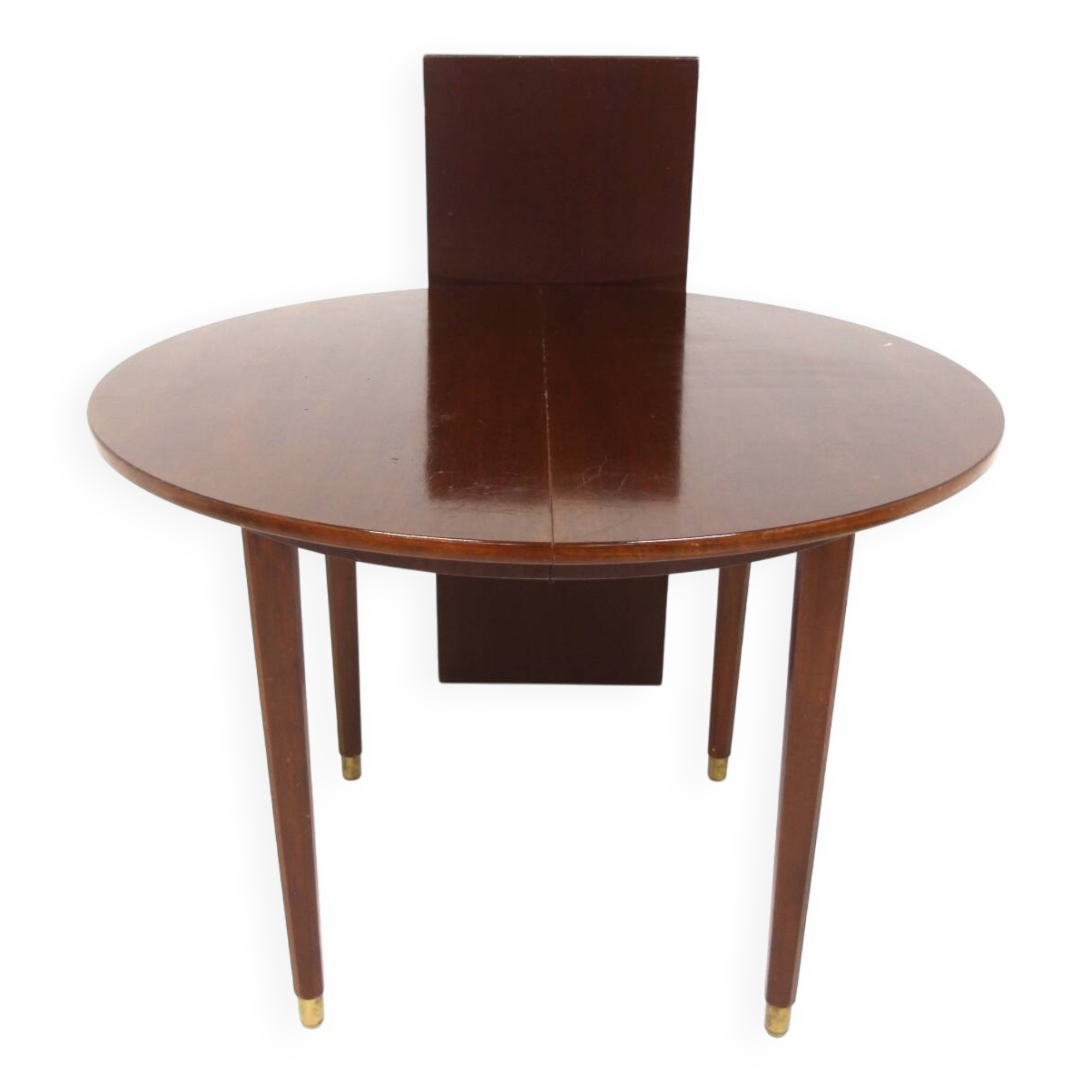 Scandinavian extendable mahogany dining table, Sweden 1960s