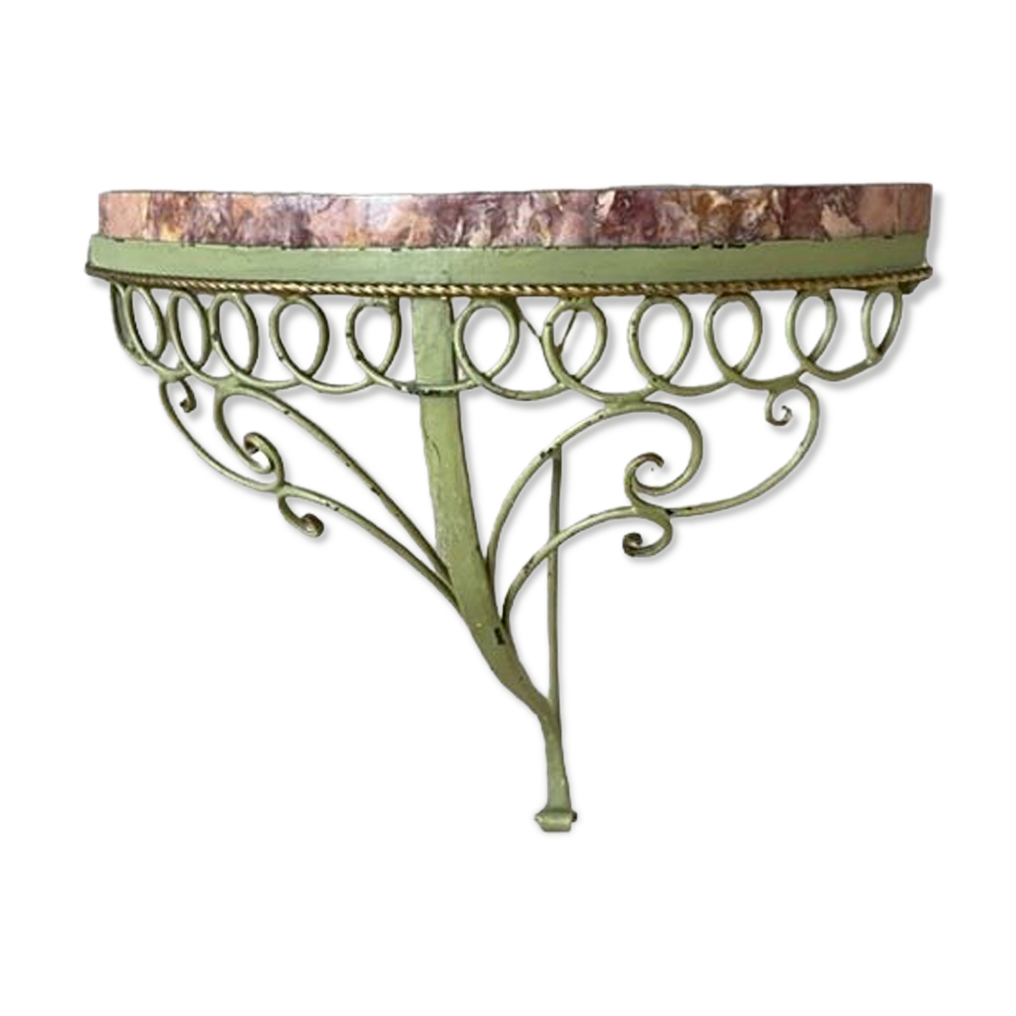 Art Deco corner console