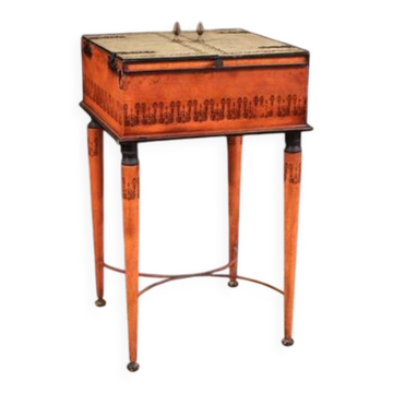 Table de jeu néoclassique élégante du 20e siècle
