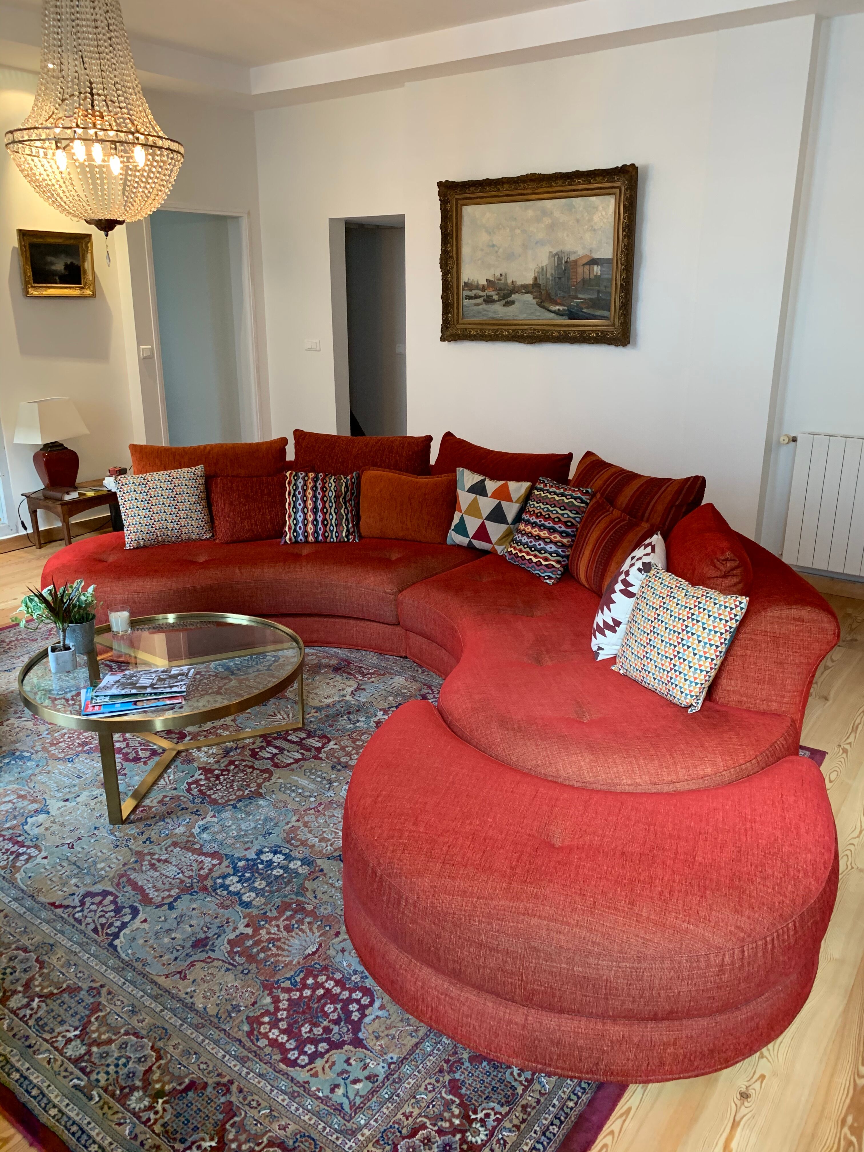 Half moon sofa - Roche Bobois