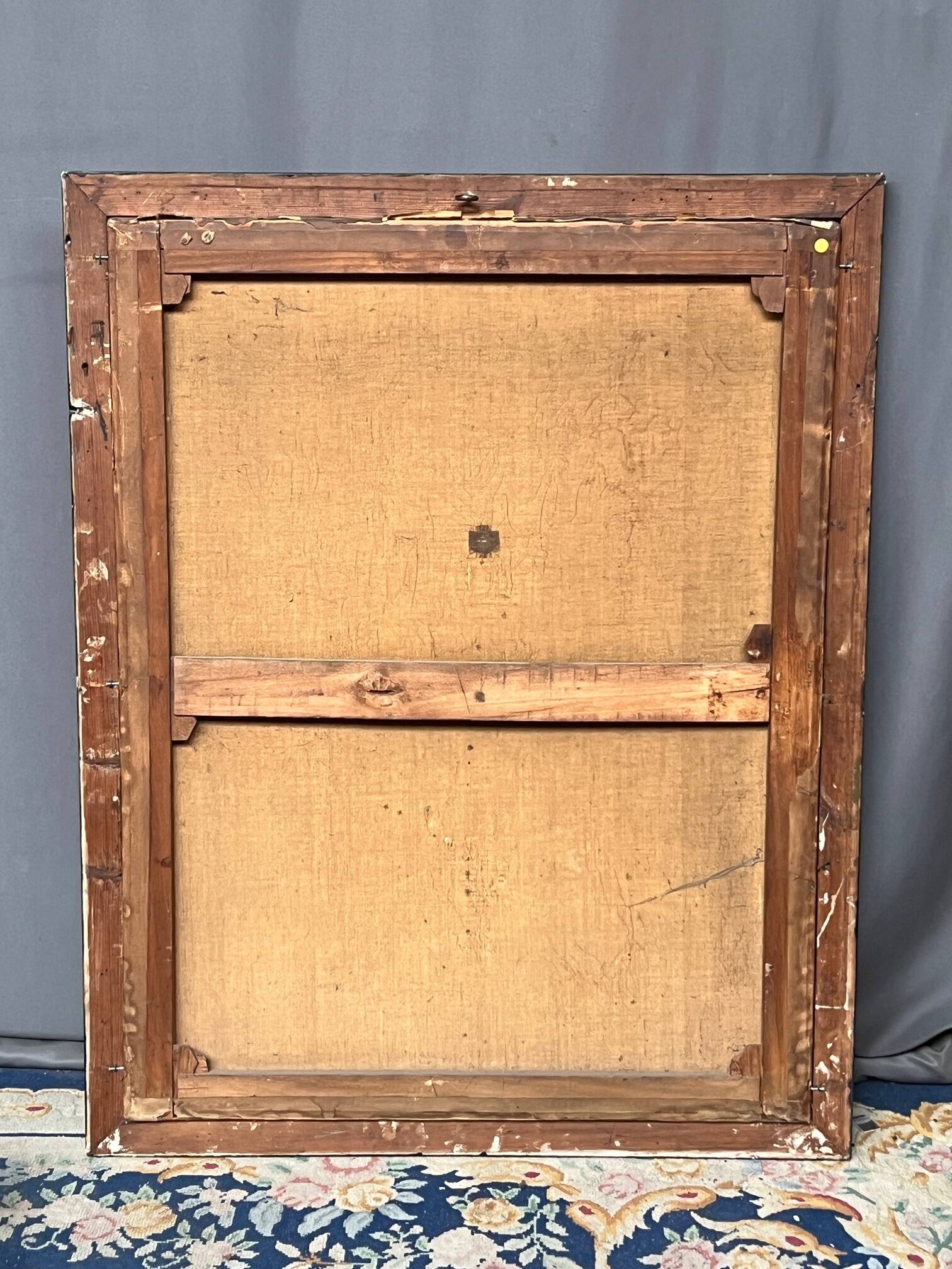 Le tableau « Jeune fille jouant de l’orgue »