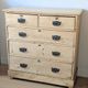 Commode anglaise antique en pin massif