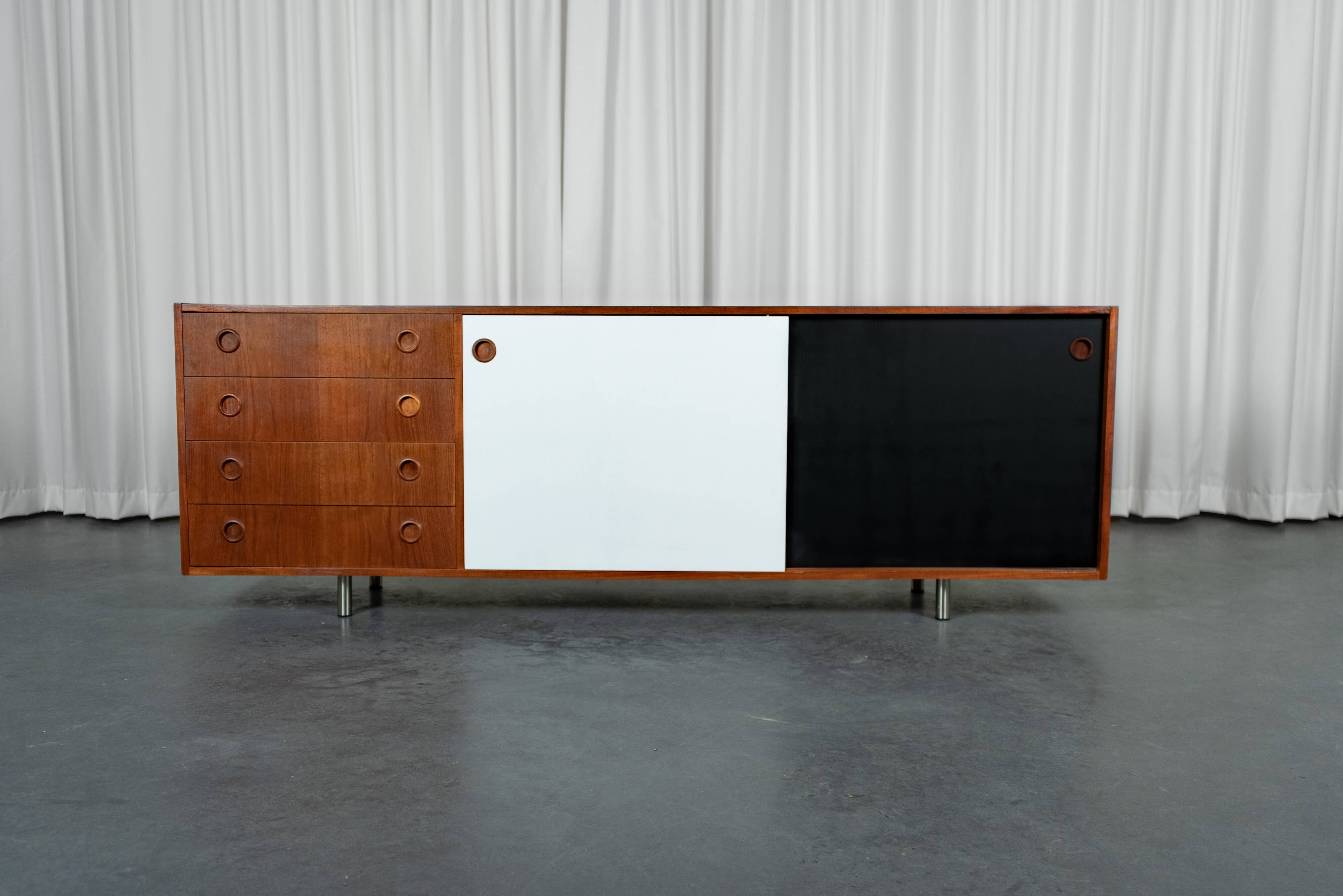 Teak sideboard by HW Klein for Bramin, Denmark, 1960