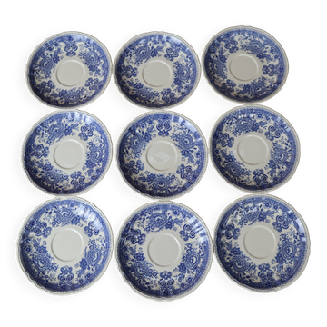 Set of 9 coffee plates 'Burgenland' by Villeroy and Boch