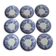 Ensemble de 9 assiettes à café  'Burgenland' de Villeroy et Boch