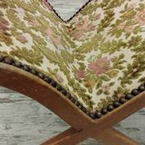 Antique rocking footrest