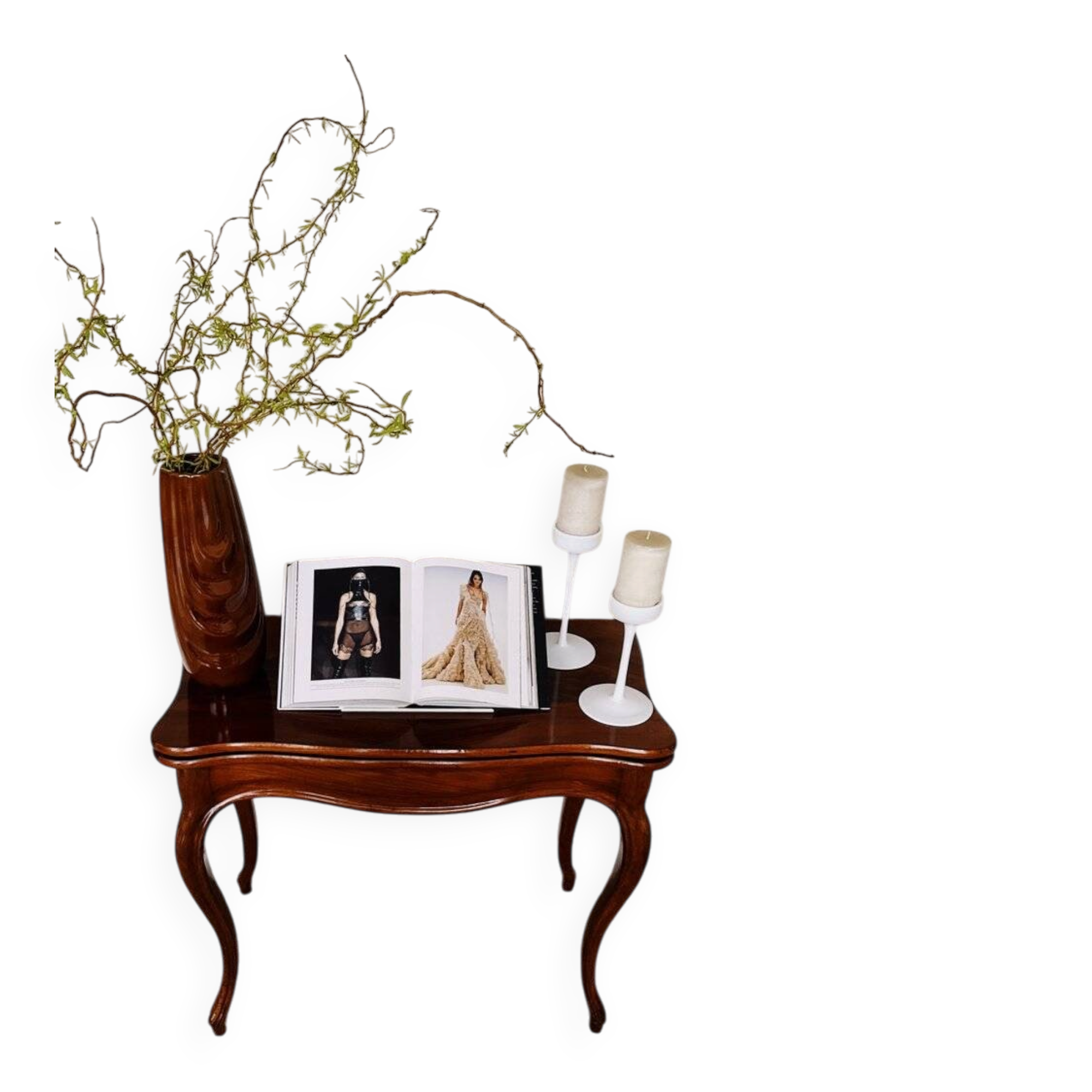 Table de jeu en acajou Louis Philippe