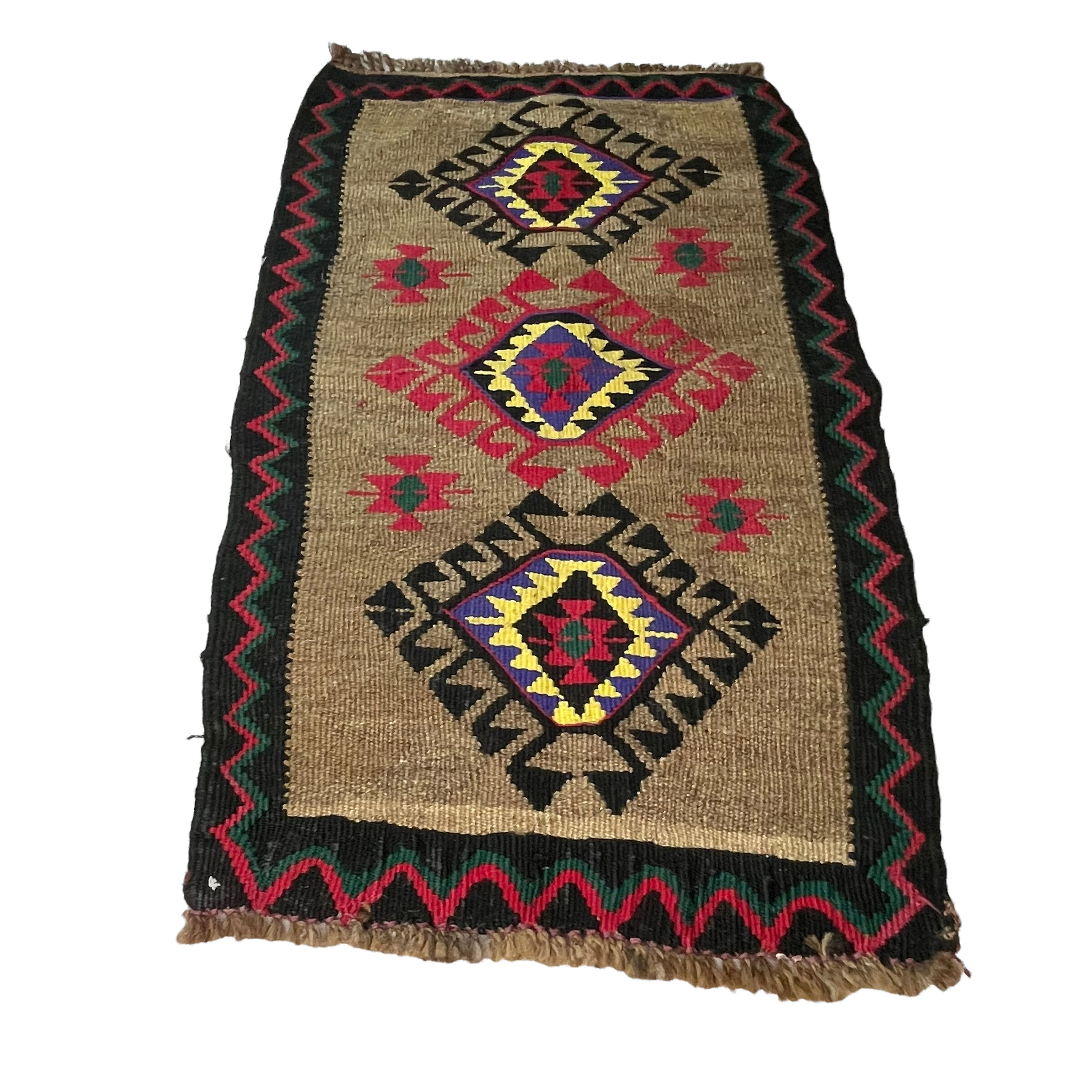 Turkish mini kilim, 90 x 52 cm
