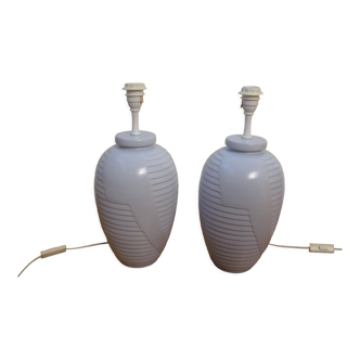 Pair of Deschuytener Art Deco style lamp bases
