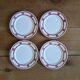 4 assiettes à dessert Badonviller
