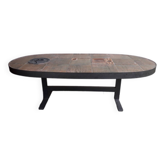 Table basse céramique 1960