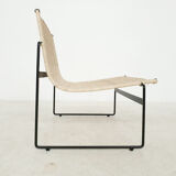 Chauffeuses en rotin de Gregorio Vicente Cortes et Luis Onsurbe pour Metz and Co, design néerlandais 1961