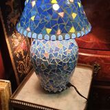 Mosaic lamp to lay