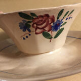 Vintage Digoin Sarreguemines sauceboat