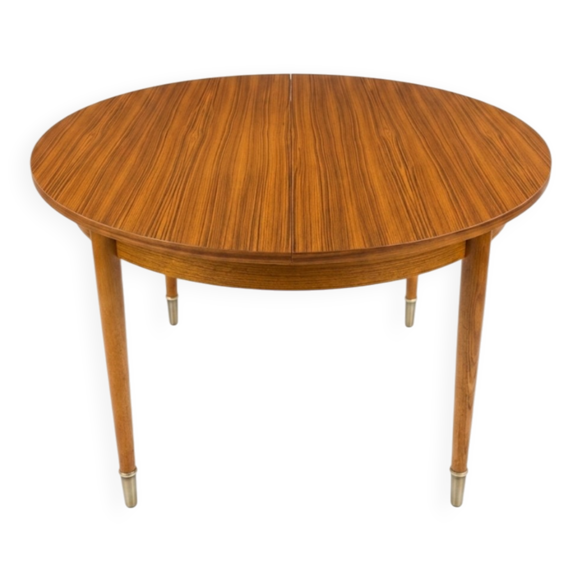 Table scandinave extensible en teck des années 60
