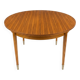 Table scandinave extensible en teck des années 60