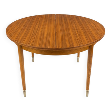 Table scandinave extensible en teck des années 60