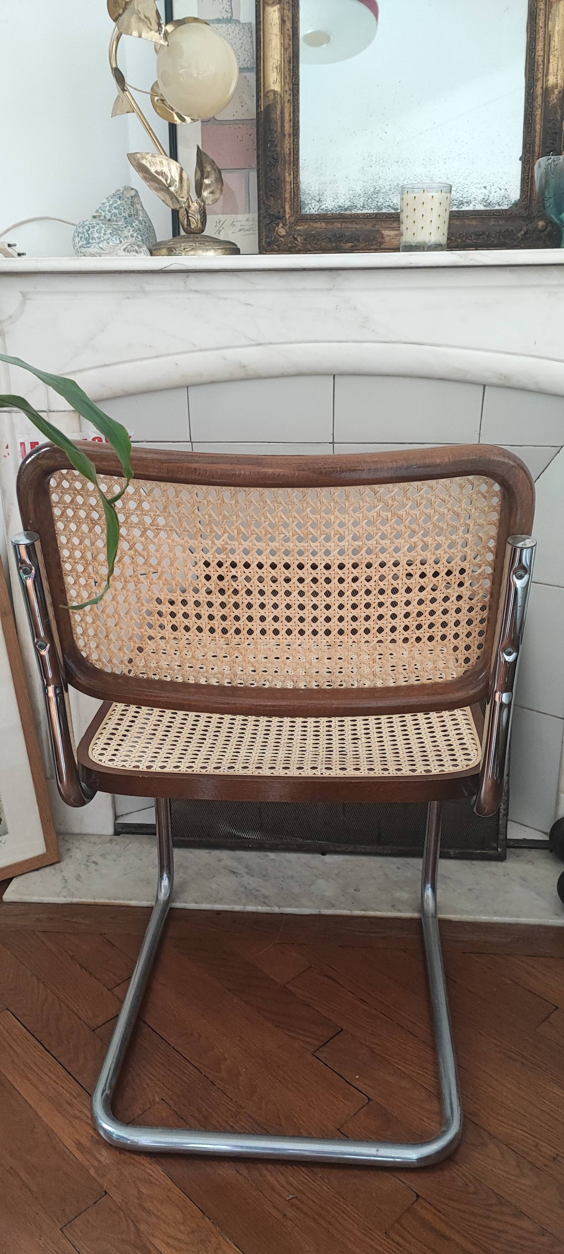 Chaise Cesca B32 Marcel Breuer - made in Italy 2005