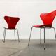Set of chairs model 3107 by Arne Jacobsen for Fritz Hansen, Denmark, 1997