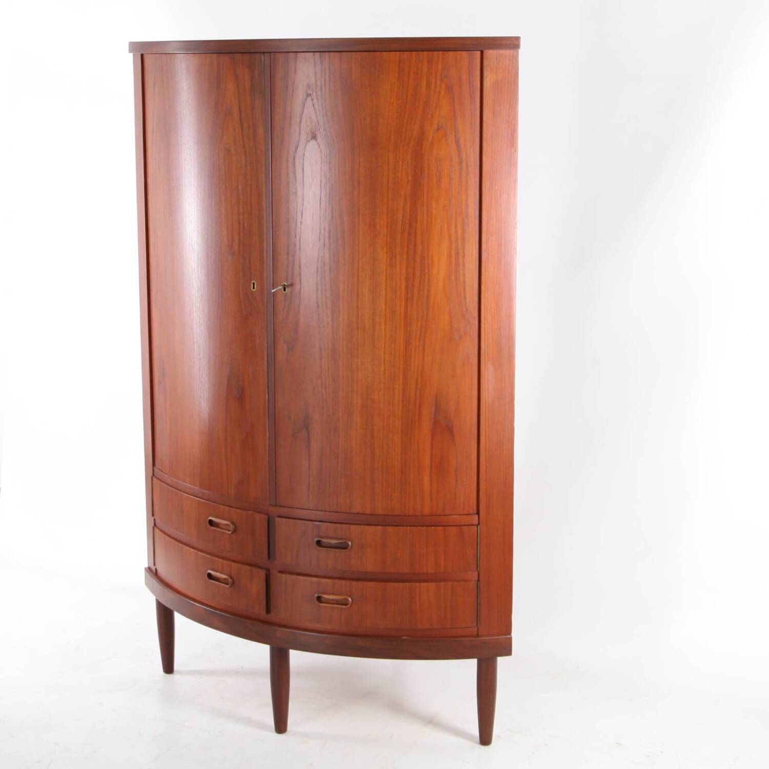 Scandinavian corner cabinet