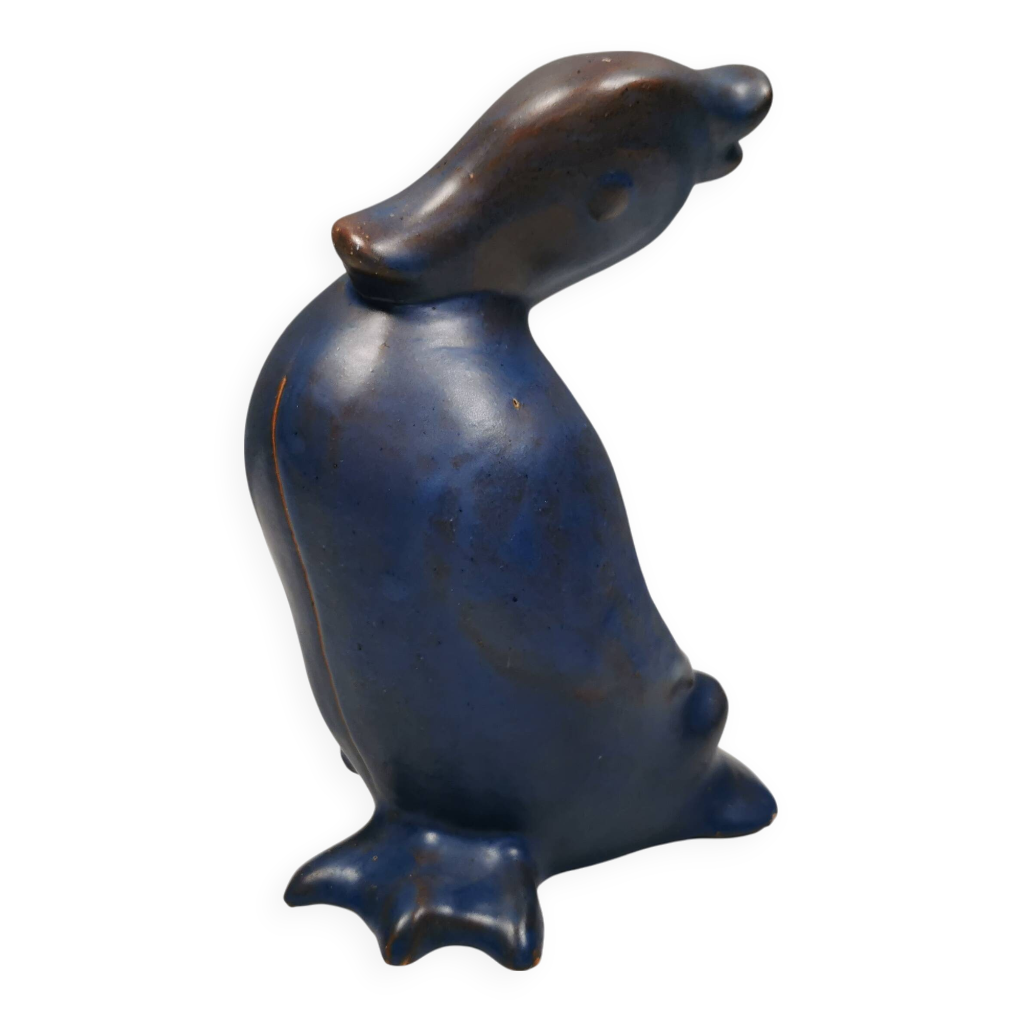 Very beautiful ceramic duck/wading bird, Danish and from the 1970-80s.
