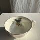 Set of 6 antique bird-patterned coffee cups