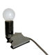 Clip-on small bedside lamp, Buchleseleuchte Germany 1950s