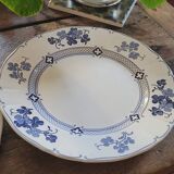 Assiettes Lunéville XIX ème