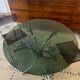Italian round table in smoked glass 1970 Giotto Stoppino style