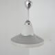 German Zeiss Ikon Two Tone Glass Mirrored Pendant