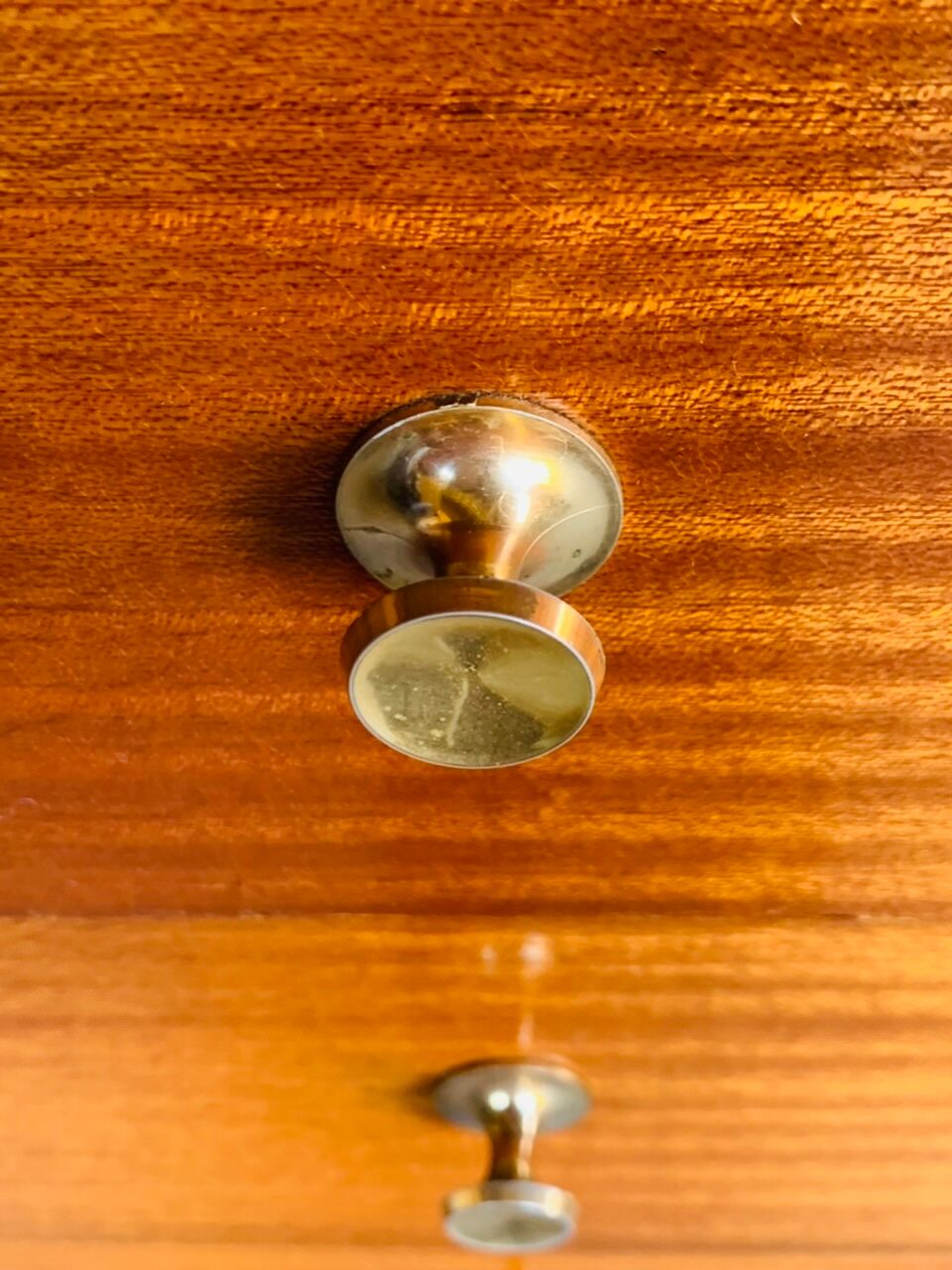 High chest of drawers with 6 drawers, Scandinavian style, circa 60's