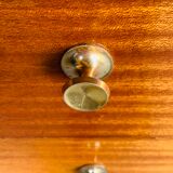 High chest of drawers with 6 drawers, Scandinavian style, circa 60's