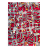 Robert WOGENSKY (1919-2019) rug from the 1970s, dimensions 3 x 2 m.